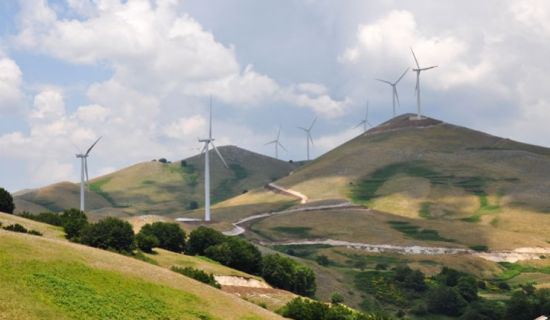 Costruzione Campo Eolico San Gregorio Magno
