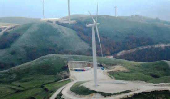 Costruzione Campo Eolico San Gregorio Magno